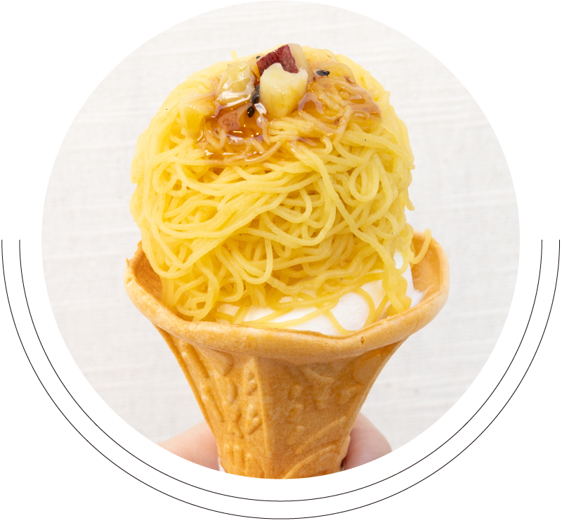 川越バターソフト~芋ンブラン~